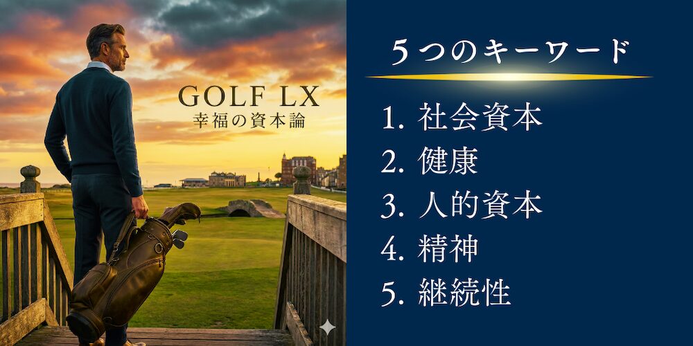 40代でゴルフを始める5つのメリット