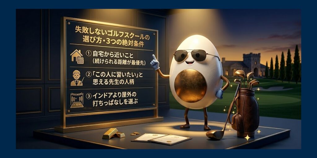 技術だけじゃない！40代からのゴルフスクールで得られる4つの副産物