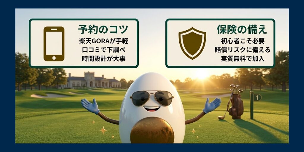 予約のコツと保険の備え
