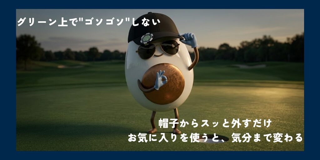 ゴルフマーカー