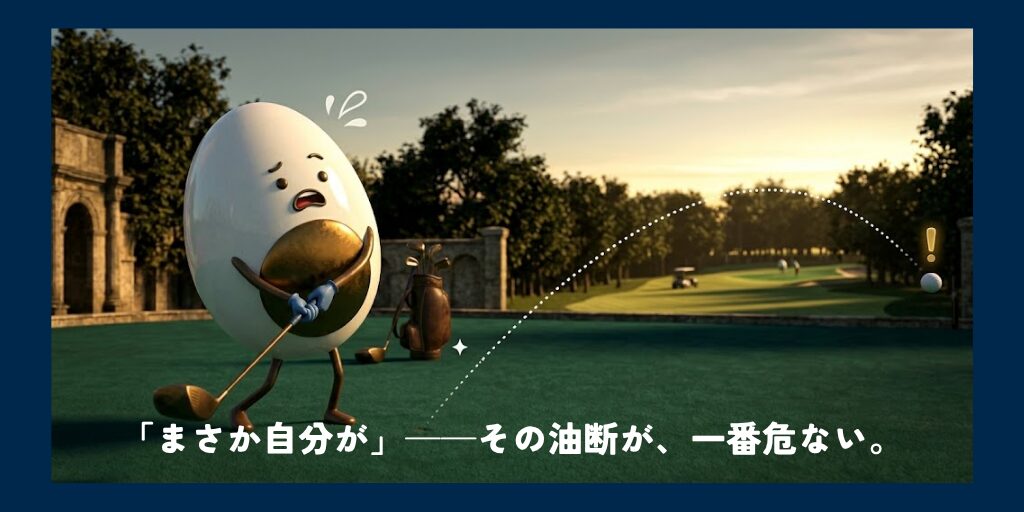 まさか自分が