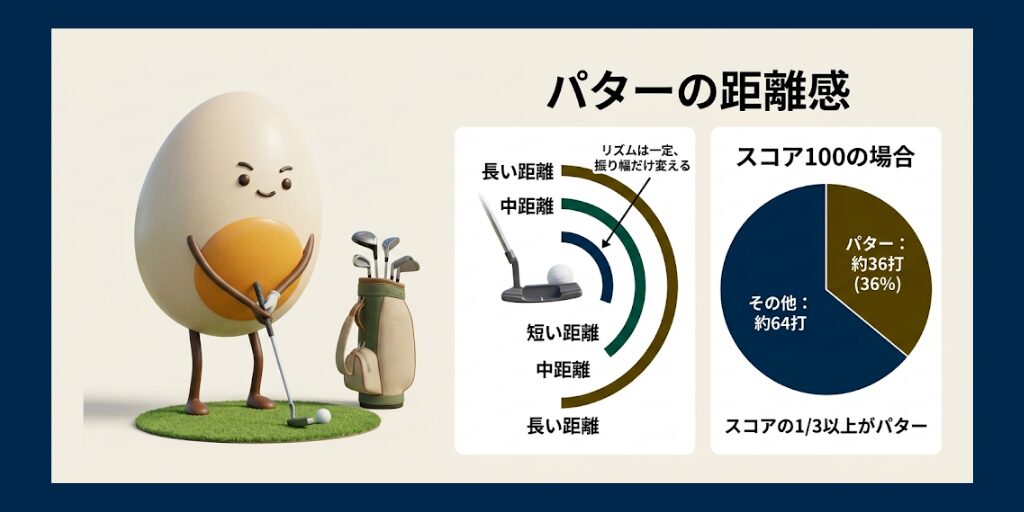 パターの距離感
