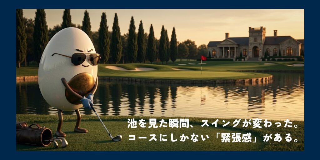 コースにしかない「緊張感」がある
