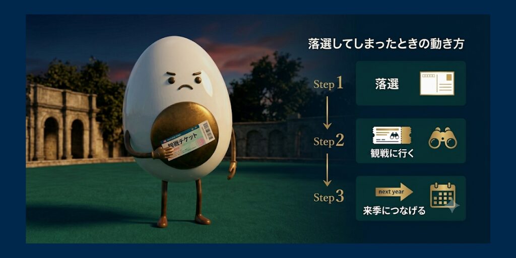ゴルフボランティアの倍率を下げる方法5